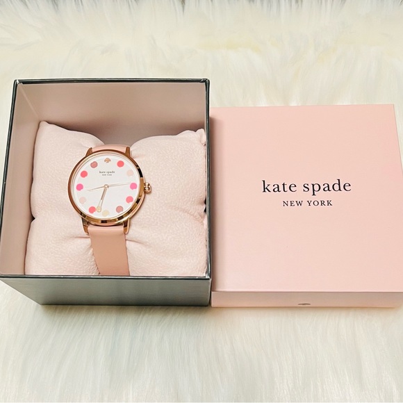 KATE SPADE NY ♠️ Color Splash Makeup Brush Hand Watch NWT NIB. - Picture 5 of 6